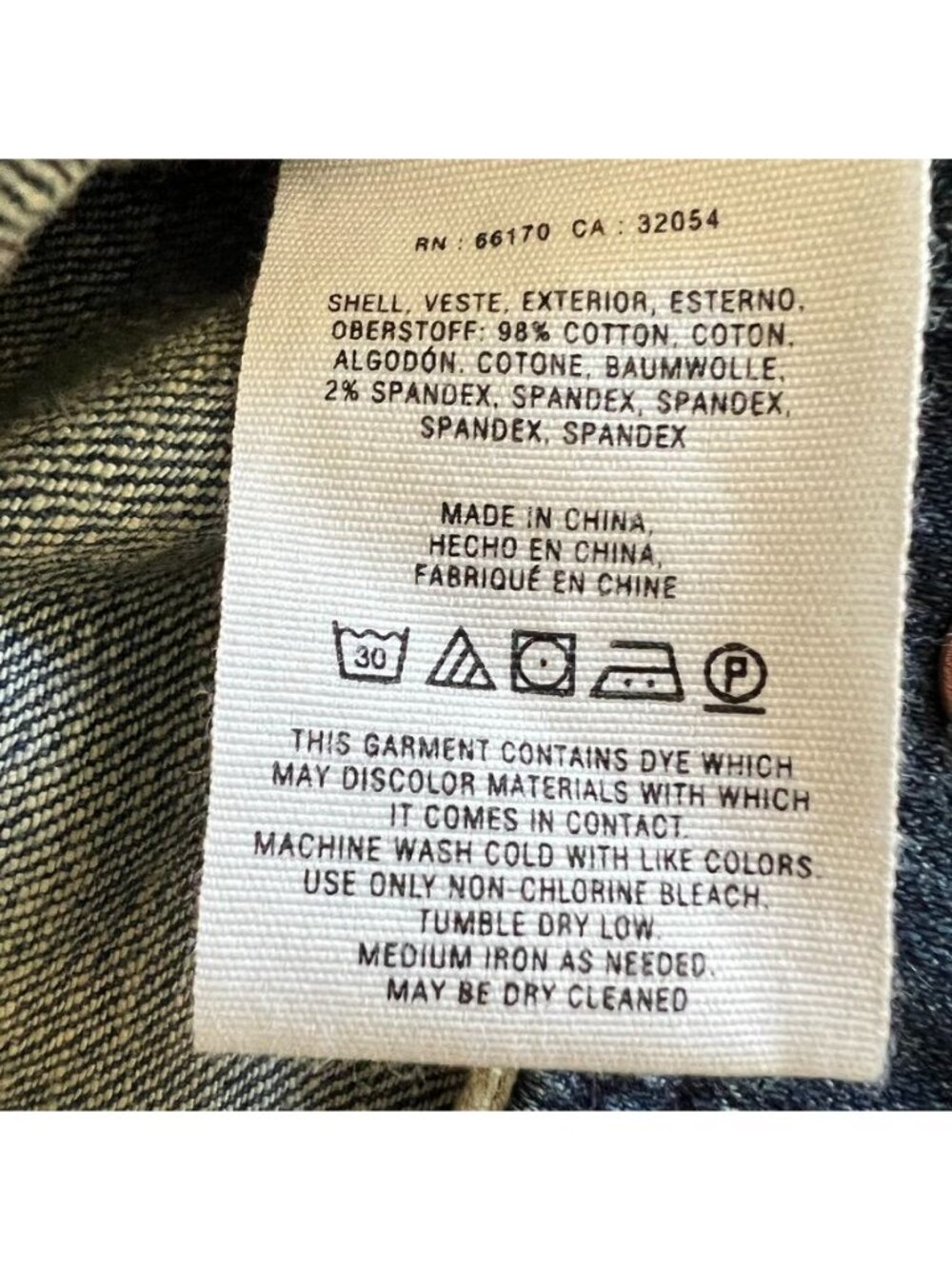 Pilcro and the Letterpress Distressed Denim Jacket Anthropologie Women’s Large - Picture 8 of 13